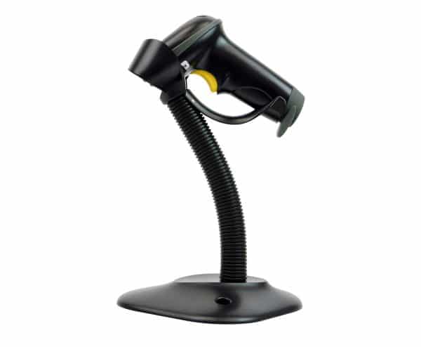 Wired laser barcode scanner with stand HD42A