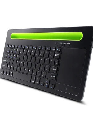 Klávesnica Bluetooth s touchpadom a stojanom na telefón/tablet – typerCLAW BM110
