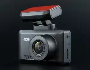 Priekinė ir galinė automobilio kamera su GPS ULTRA HD 4K vaizdo įrašymo įrenginiu – videoCAR D510