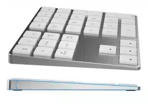 Tastierino numerico wireless Bluetooth per computer portatili, a membrana, typerCLAW BN100