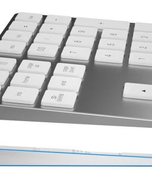 Bezdrátová numerická klávesnice Bluetooth pro notebooky, membránový typ, typerCLAW BN100