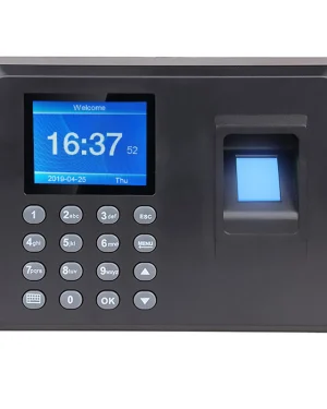 Rejestrator czasu pracy z dostępem za pomocą odcisku palca lub hasła i pamięcią wejścia/wyjścia FTR01 HDWR
