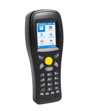 Colector de datos con lector de códigos de barras y estación de acoplamiento HD-PS8B