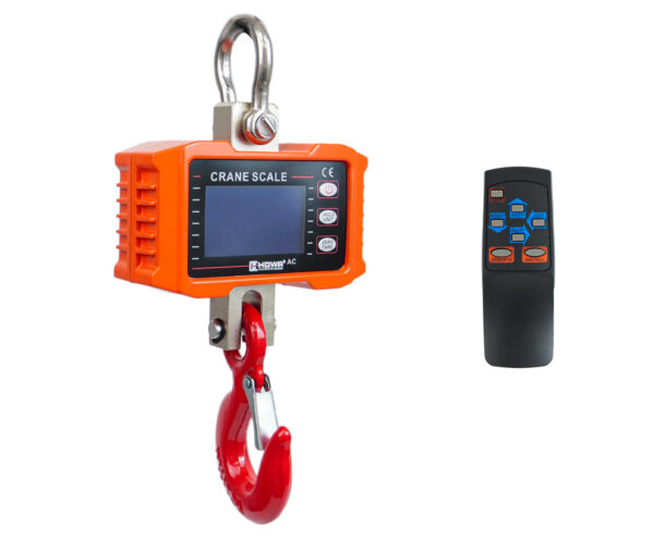 Bilancia A Gancio Portatile 10 Kg - Senza Batterie, ABS, Per Pesca Bagagli Spesa, Blu/giallo