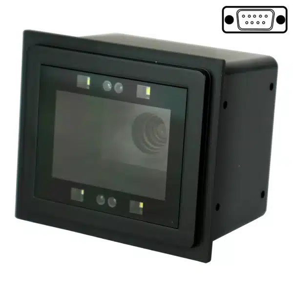 QR 2D code reader with CMOS sensor, stationary with RS232 cable HD340