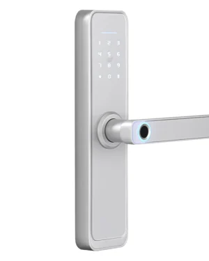 Elektronická kľučka, kontrola prístupu, klávesnica, odtlačok prsta, RFID SecureEntry-HL200