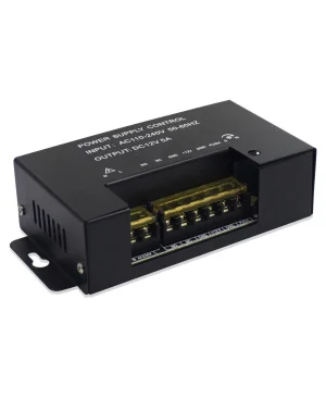 Maitinimo šaltinis prieigos kontrolės įrenginiams maitinti DC12V srovė 5A SecureEntry-PS20-5A
