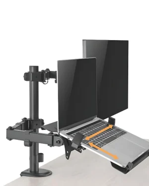 Držiak na monitor a notebook, štandard VESA, HDWR SolidHand-AL01M01