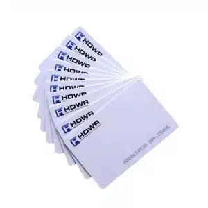 Set de 10 carduri RFID 125kHz cu sigla HDWR, codificate HD-RPC01