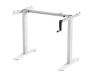 Bureau met handmatige hoogteverstelling HDWR deskTOP-20MW
