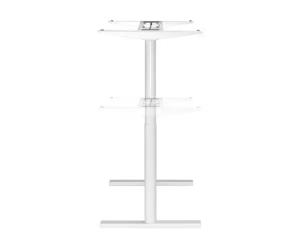 Electric desk rack, height and width adjustment, deskTOP-26W
