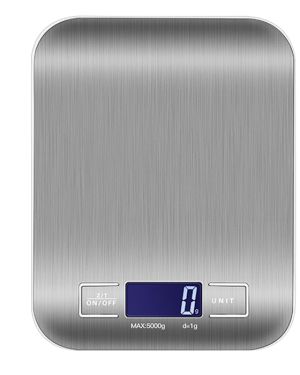 Kuchynská váha, elektronická, do 5 kg HDWR wagPRO-K5