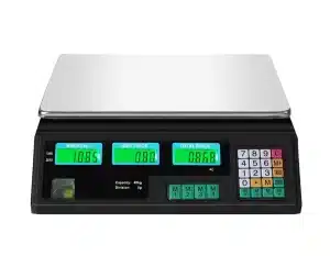 Cântar pentru depozite, electronic până la 40 kg, LCD HDWR wagPRO-S40B