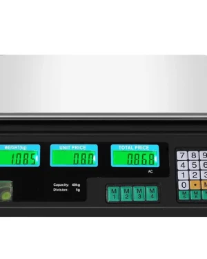 Váha skladová, elektronická do 40 kg, LCD HDWR wagPRO-S40B