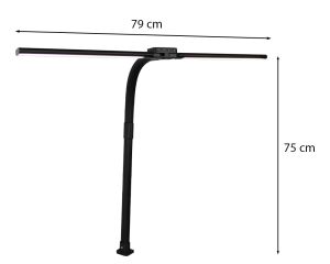Drawing lamp, desk, clamp screw, HDWR LumixDesk-18