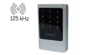 Access control system, RFID card and PIN reader, Wiegand 26, 125 kHz, touch keypad, waterproof SecureEntry-AC400