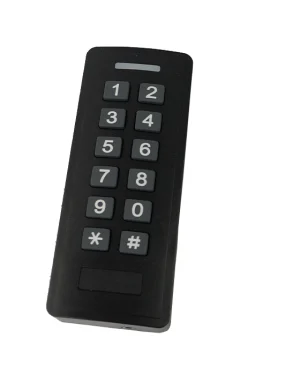 Teclado de control de acceso con contraseña y tarjeta, lector RFID, 13,56 MHz, CC 12 – 18 V, IP66, resistente al agua SecureEntry-AC700HF