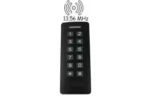 Klávesnica na kontrolu prístupu pomocou hesla a karty, čítačka RFID, 13,56 MHz, DC 12 - 18 V, IP66, odolná voči vode SecureEntry-AC700HF