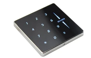 Įeigos kontrolės skaitytuvas RFID kortelei ir slaptažodžiui, 125 kHz, Wiegand 26/34, DC 9V-16V , elegantiškas SecureEntry-AC800LF