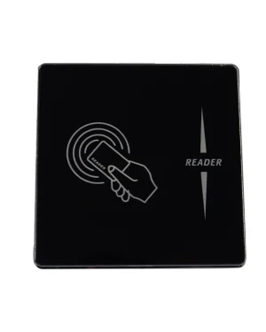 Čítačka RFID na kontrolu prístupu pre bezkontaktné karty 13,56 MHz, Wiegand 26/34, DC 12V, kompaktná SecureEntry-CR60HF
