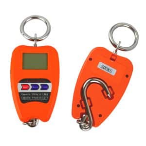 Cântar suspendat cu cârlig de 200 kg, electronic, pentru bagaje, cântar de pescuit wagPRO-H200