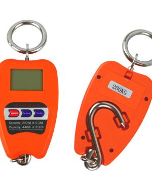 Báscula de gancho colgante 200 kg, electrónica, de equipaje, de pesca wagPRO-H200