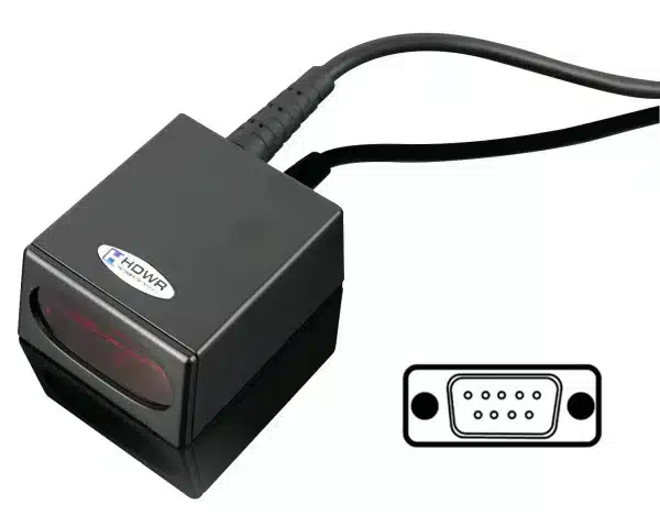 Barcode scanner, RS232 interface, stationary, automatic HD-S90