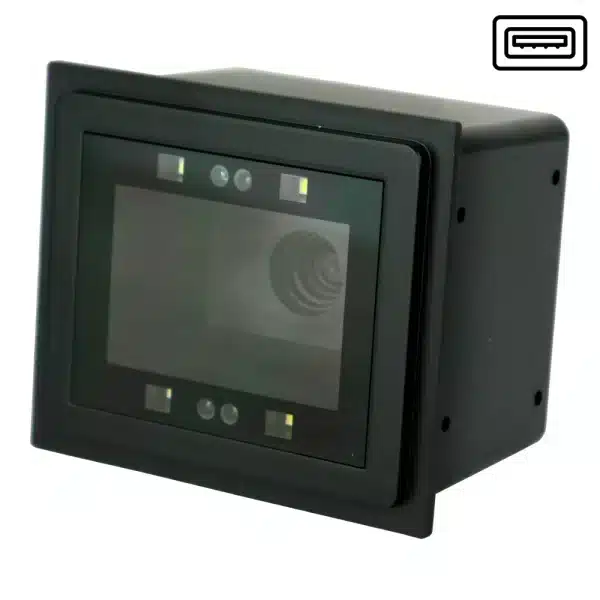 Σταθερός αναγνώστης κωδικών QR 2D, με καλώδιο USB, με αισθητήρα CMOS, HD340