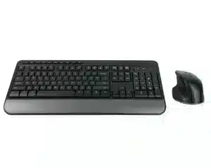 Bezdrôtová klávesnica a myš, QWERTY, HDWR KeyClick-BC120