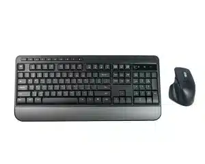 Bezdrôtová klávesnica a myš, QWERTY, HDWR KeyClick-BC120