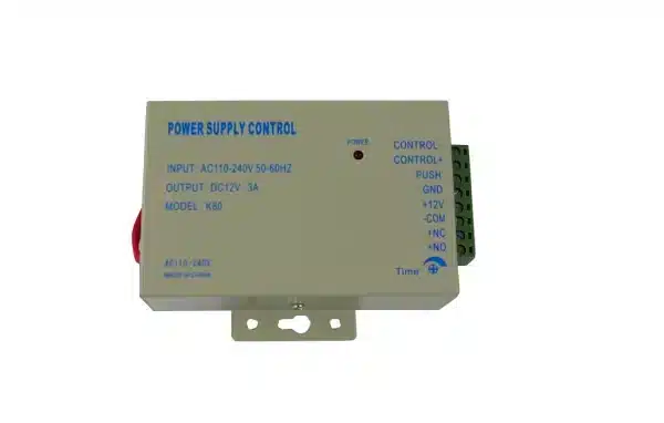 Alimentation DC12V 3A pour contrôle d’accès, boîtier métallique, AC 110V ~ 260V, 50Hz ~60Hz SecureEntry-PS40-3A
