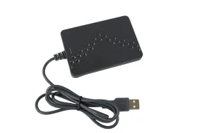 RFID-läsare för USB-dator med dubbla frekvenser på 125 kHz och 13,56 mHz HD-RD40C