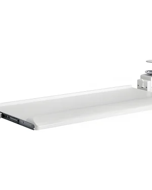 Biela zásuvka na klávesnicu, pod stôl HDWR SolidHand-KT08W