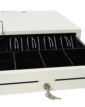 Pokladničná zásuvka s vyberateľnou kazetou biela SecureTill-410R-5W