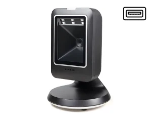 QR ir brūkšninių kodų skaitytuvas, stalinis, laidinis USB HDWR HD-S63
