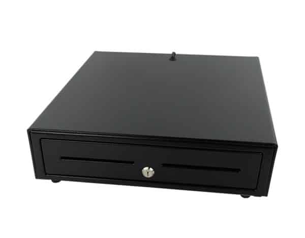 Cash register cash drawer with replaceable cartridge, large, sturdy SecureTill-410R-5