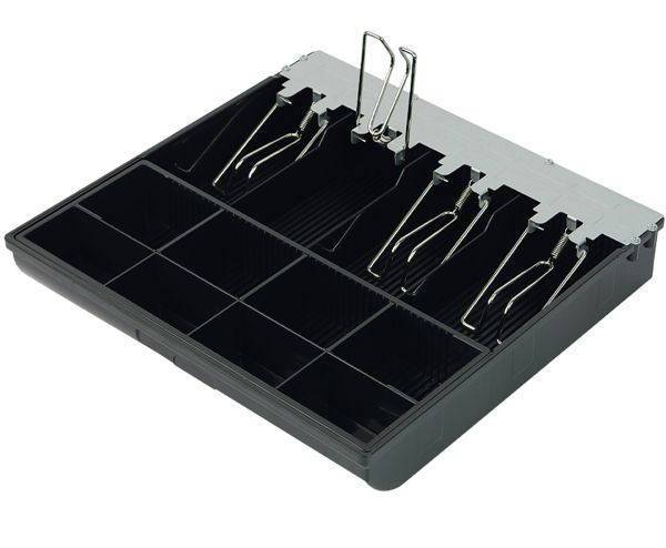 Organizzatore di denaro per cassetto con 4 scomparti per banconote, 8 scomparti per monete, HDWR HD-WS35