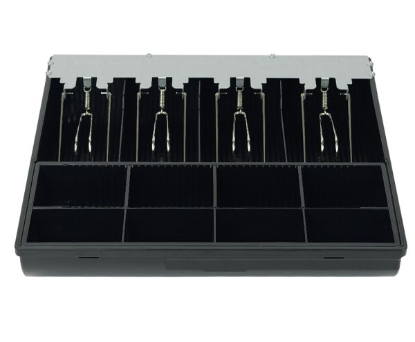 Organizzatore di denaro per cassetto con 4 scomparti per banconote, 8 scomparti per monete, HDWR HD-WS35