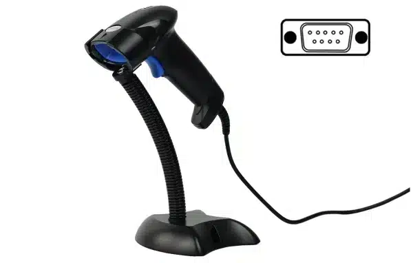 Automatická čtečka čárových kódů se stojánkovým snímáním z obrazovky Rozhraní RS232 HD10C