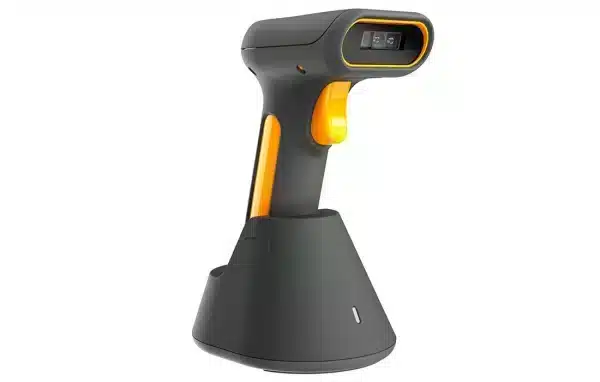 Warehouse scanner WIFI Bluetooth QR scaner de coduri de bare cu stație de andocare și LCD de citire HD4200
