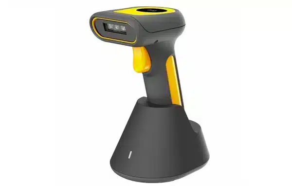 Warehouse scanner WIFI Bluetooth QR scaner de coduri de bare cu stație de andocare și LCD de citire HD4200