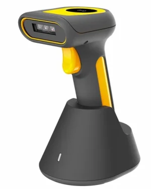 Skladový skener WIFI Bluetooth Čítačka čiarových kódov QR s dokovacou stanicou a LCD displejom HD4200