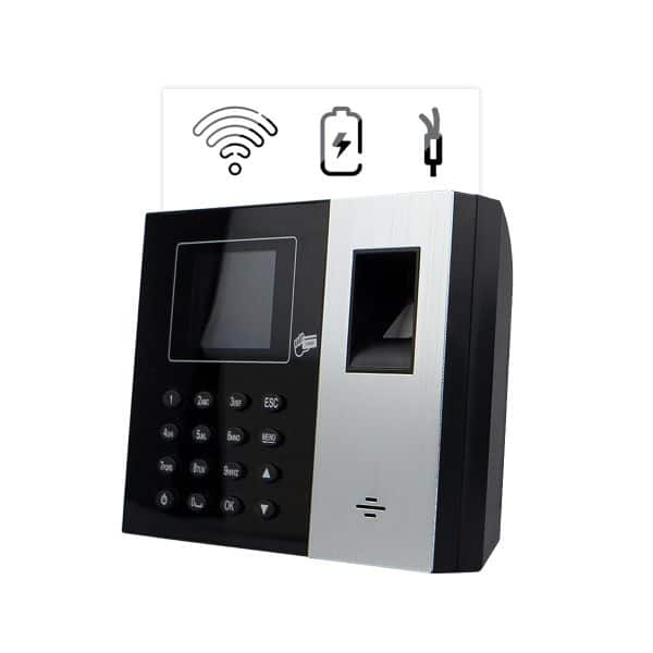 Darbo laiko registratorius LAN su papildoma baterija, Wiegand IC TimeLok-300NWEPBI
