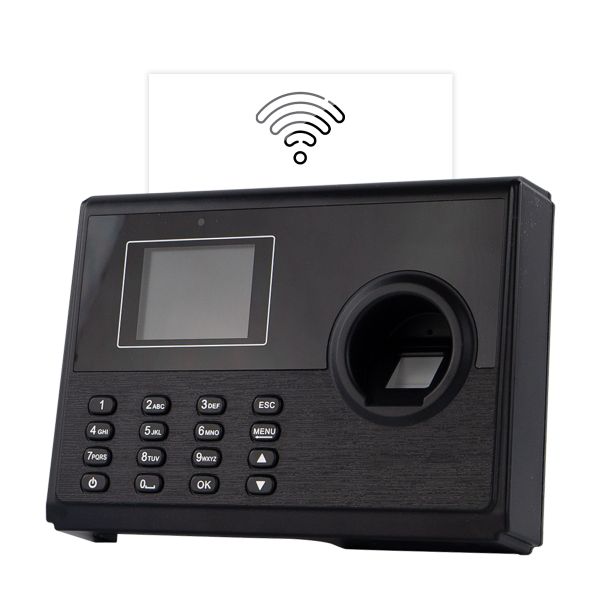 Arbetstidsregistrering, LAN + WiFi, WEB, P2P, HDWR TimeLok-400NWEP