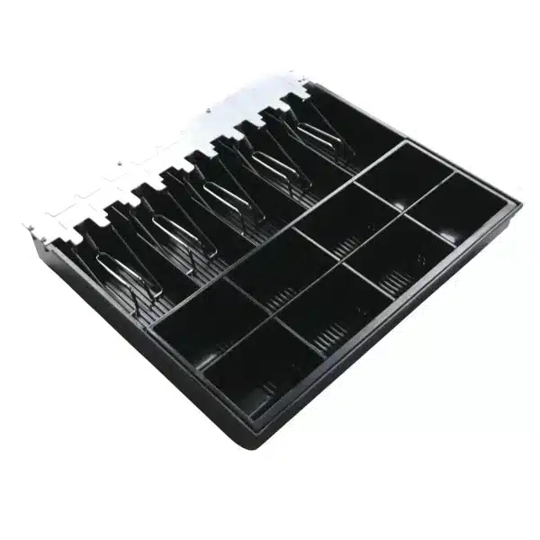 Money organizer for cash drawer with adjustable width of compartments HDWR HD-WS41