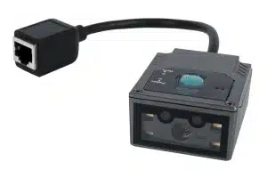 QR și cititor de coduri de bare staționar cu fir de citire a codurilor Ecran LCD HD150
