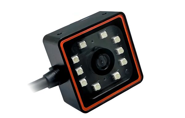 QR and barcode reader stationary USB for production lines fast scan HD360