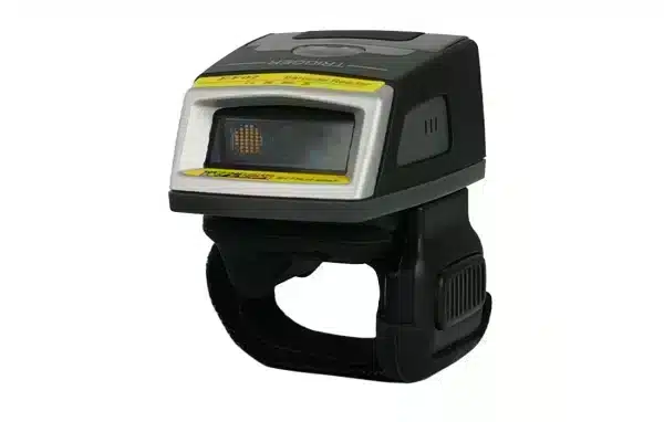 Bluetooth scanner for AZTEC QR and barcode ring fingerprint IP65 code scanning from LCD screen HD750R