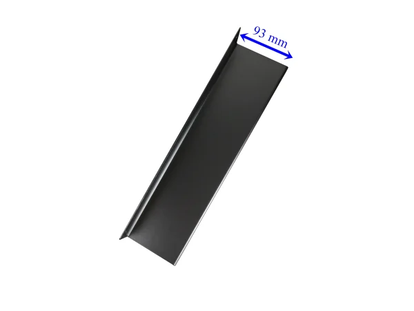 Underdiskhandtag för KR35- och KER35-kassalådor, svart HD-MB35.