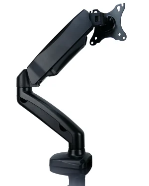 Soporte para monitor con resorte de gas, estable y seguro, estándar VESA, negro, SolidHand SG01